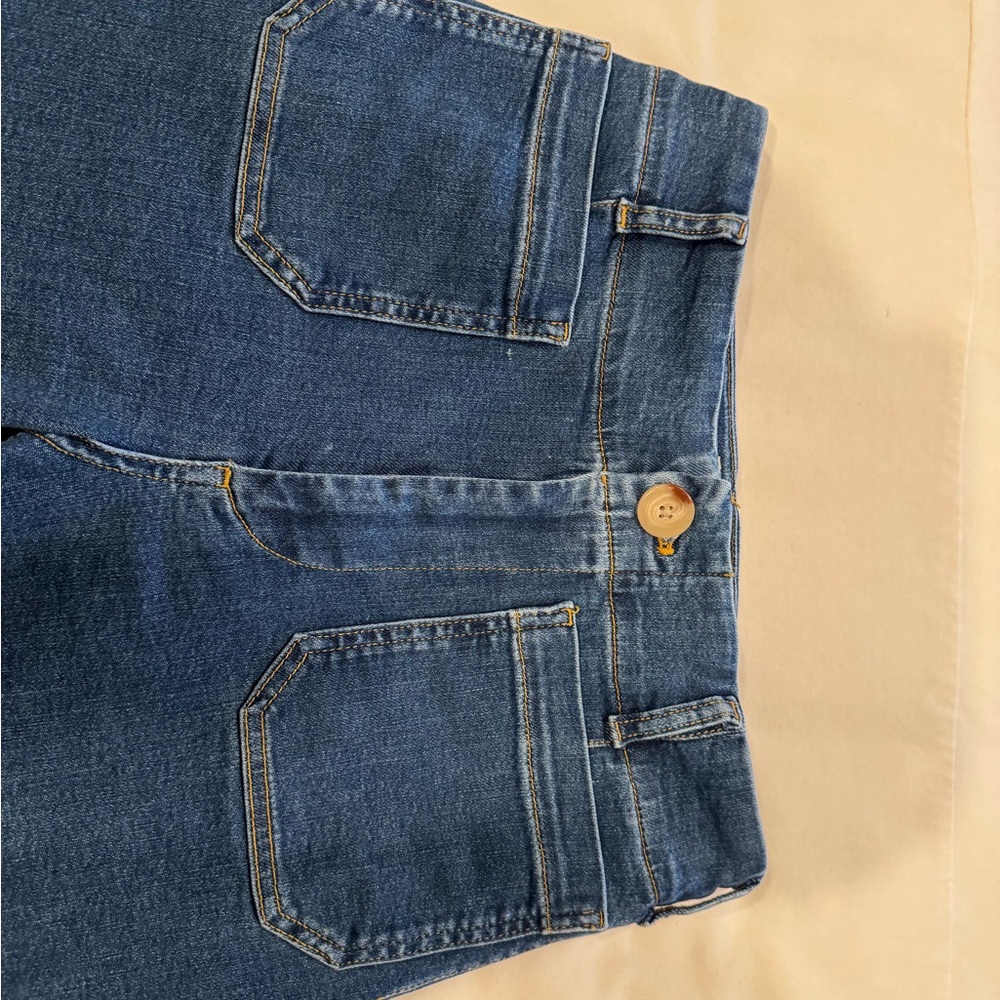 Maeve Collette cropped denim pants